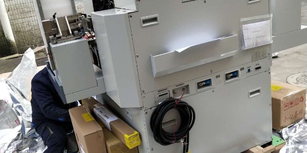 上海浩兵為佑能500臺設備拆解，搬遷，安裝調試
