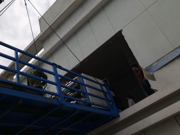 小型設備通過平臺進行設備吊裝的注意事項